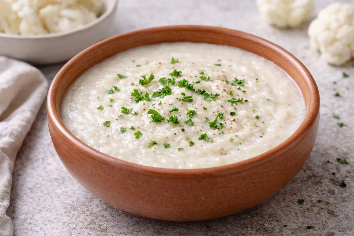 Cremige Blumenkohl-Protein-Suppe - Proteinreiches Rezept | Magenkompass