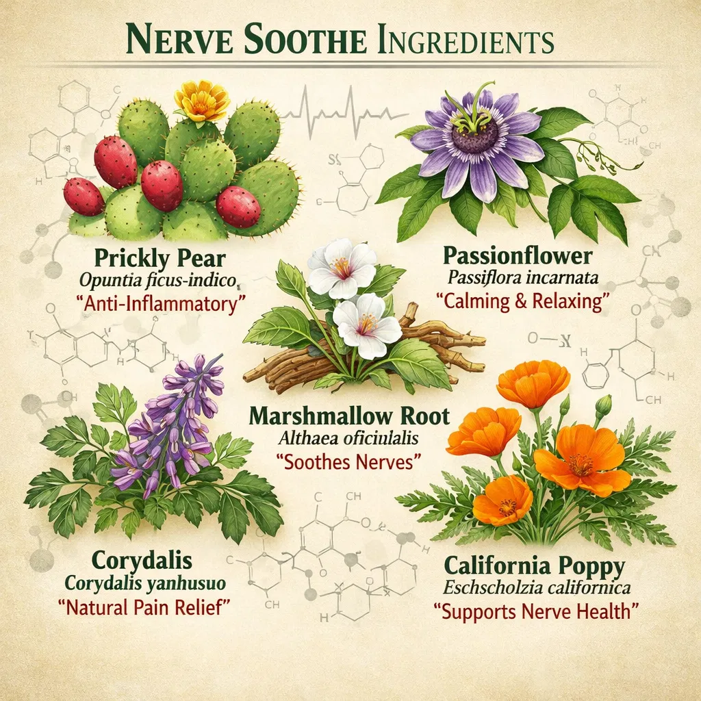 Nerve Soothe Ingredients