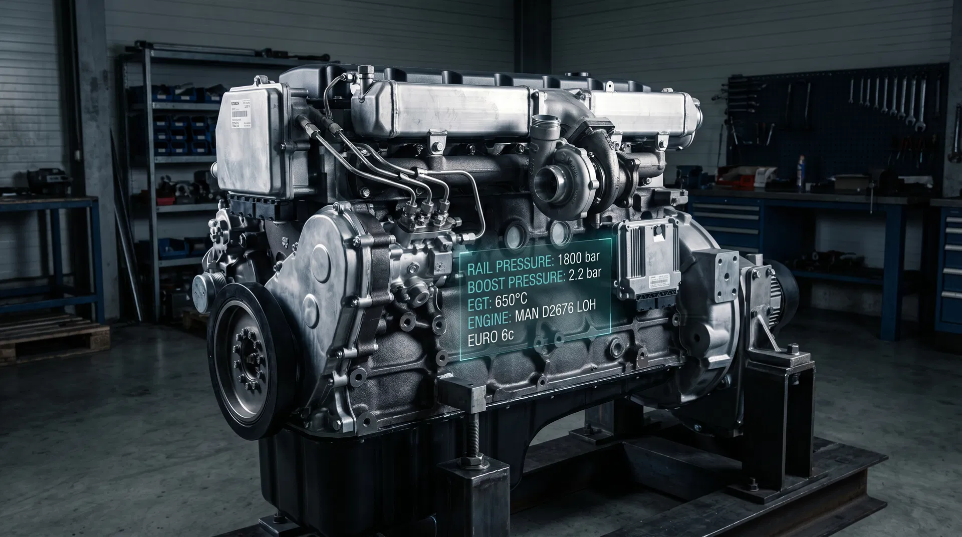 MAN D2676 LOH Engine