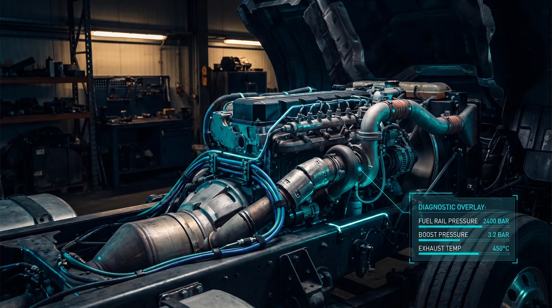 Diesel Engine Diagnostics — Fuel, Turbo & Emissions