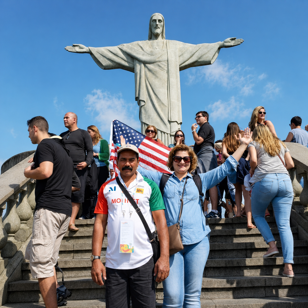 He spent 41 years trying to reach the Olympics. He finally made it as a fan