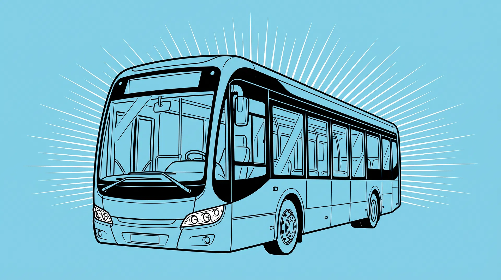 The Bus Has No Driver illustration