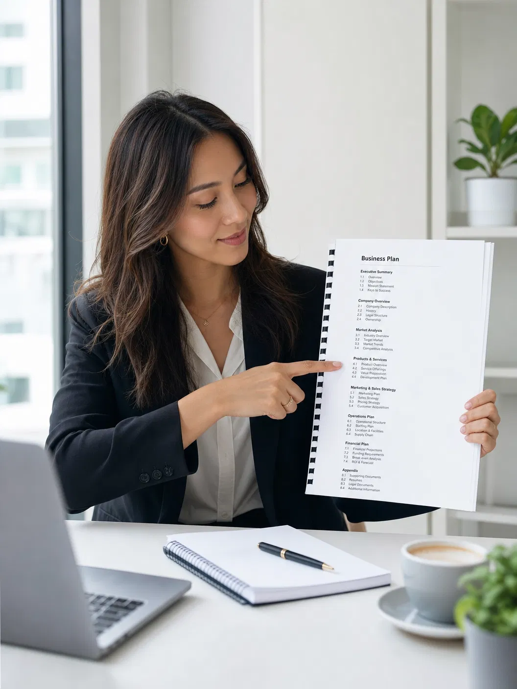 Die 10 wichtigsten Kapitel und der Aufbau eines Businessplans
