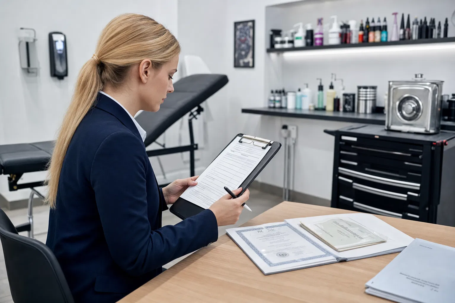 Gesundheitsamt-Begehung im Tattoostudio – Anzeigepflicht § 18 IfSG