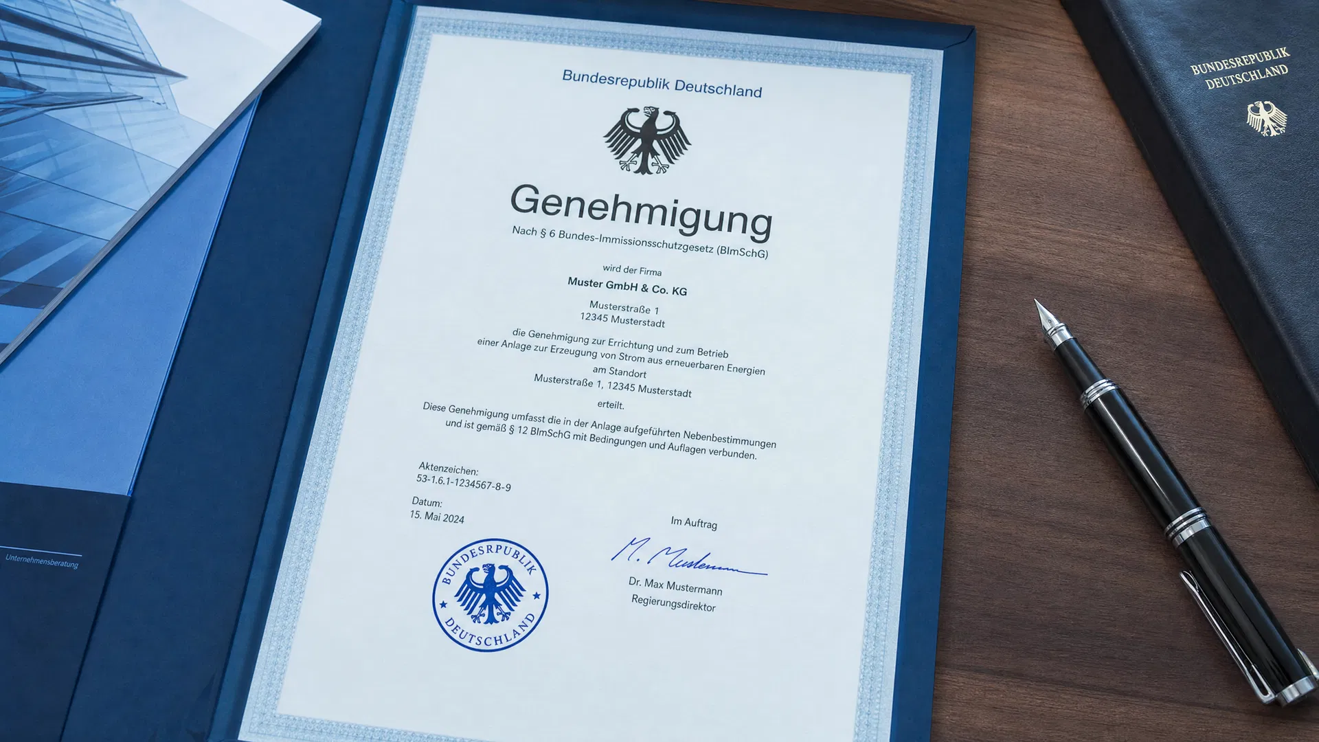 AÜG-Erlaubnis Dokument – Genehmigung zur Arbeitnehmerüberlassung