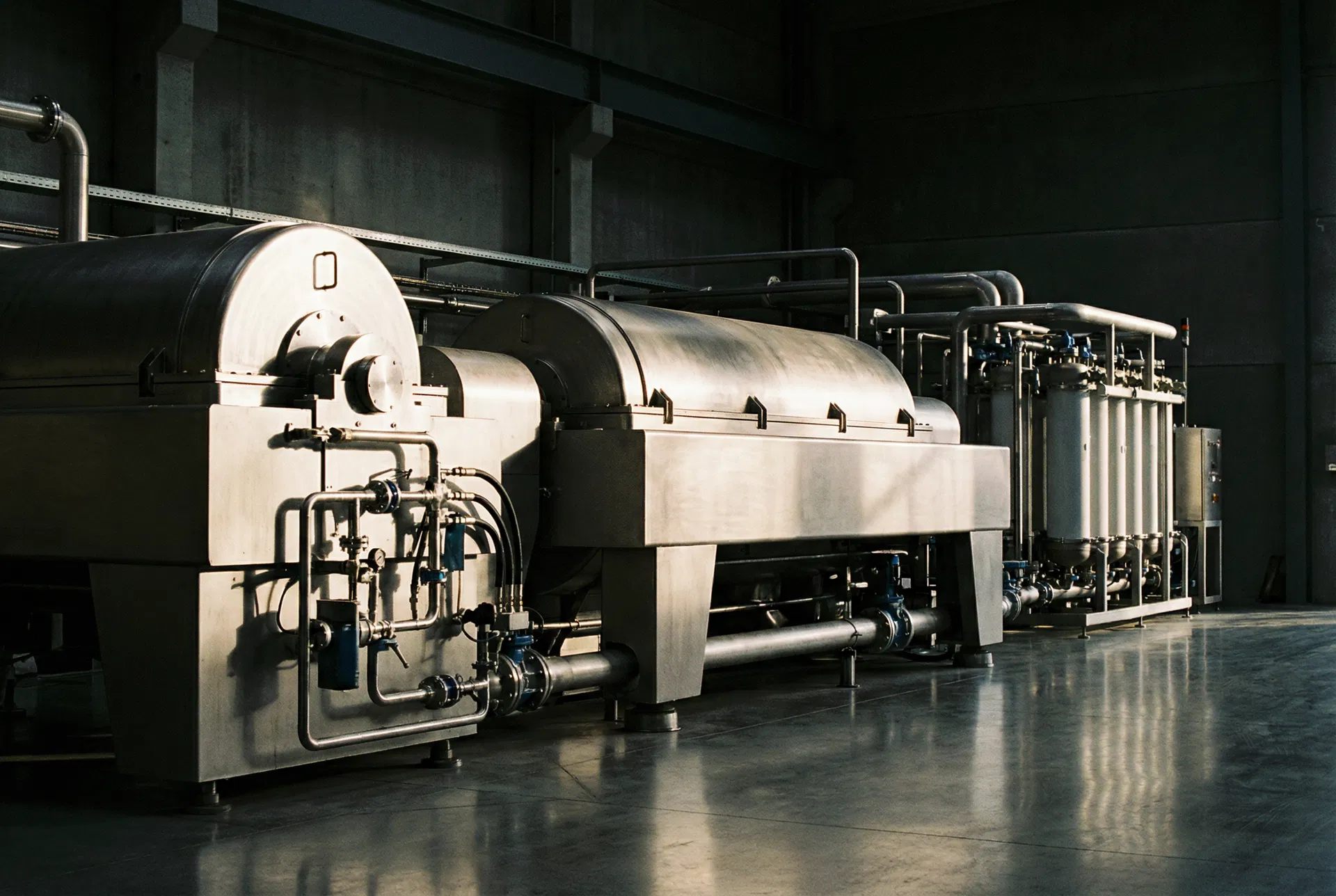 Industrial separation and recovery equipment