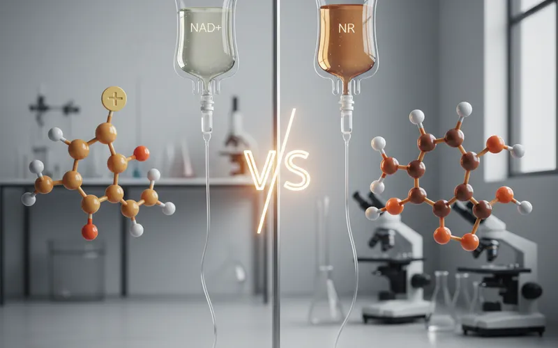 NAD+ vs. Nicotinamide Riboside: What Does a New Study Say About Tolerability and Anti-Aging?