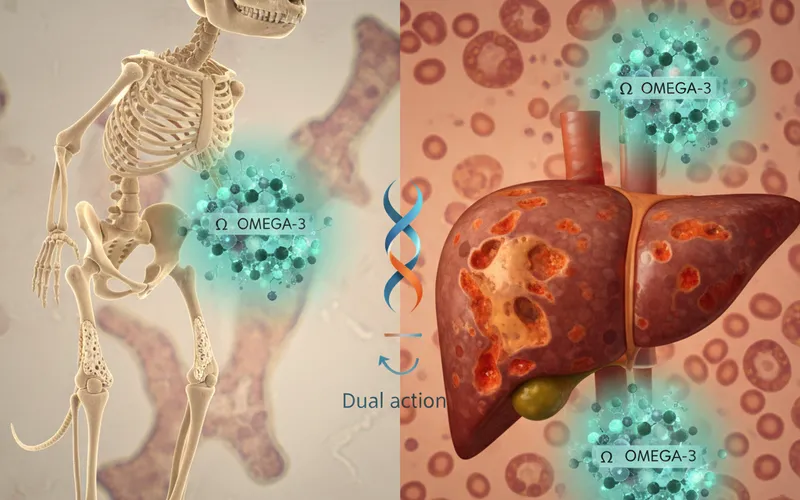 Dual Effect of Omega-3: Bone Loss and Liver Damage in Rats Under Scrutiny