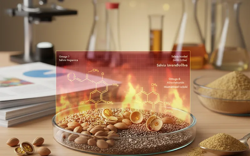Salvia-Samen: Eine neue Quelle für gesunde Fette? Studie analysiert Fettsäureprofile
