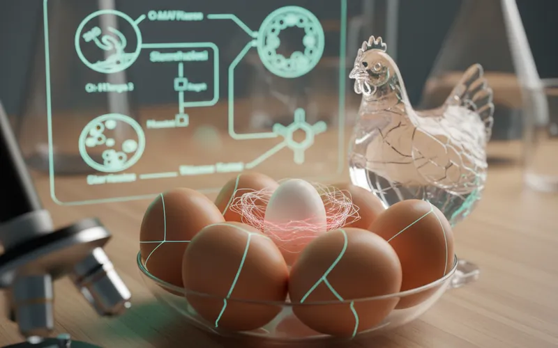 Omega-3-Eier: Warum die Anreicherung die Eiproduktion beeinträchtigen könnte