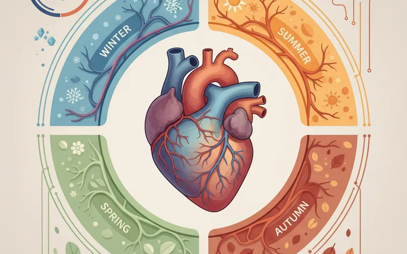 Saisonale Schwankungen von Herz-Kreislauf-Risikofaktoren: Was eine Studie über deinen Körper verrät