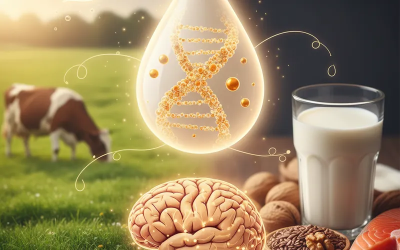 Milch mit Extraportion Omega-3: Ein neuer Weg für gesundes Altern?