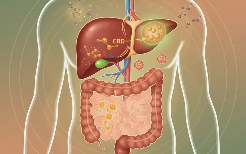 Cannabidiol und die Darm-Leber-Achse: Was eine neue Studie über metabolische Störungen verrät