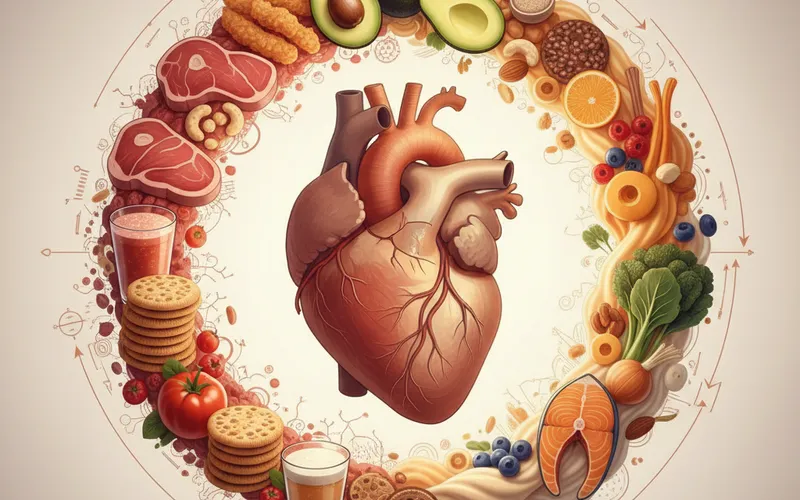 Herzgesundheit und Ernährung: Was eine retrospektive Studie über Risikofaktoren verrät