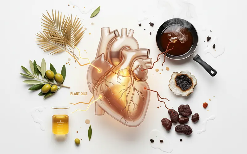 Pflanzenöle und wiederholtes Erhitzen: Ein Risiko für die Herzgesundheit?