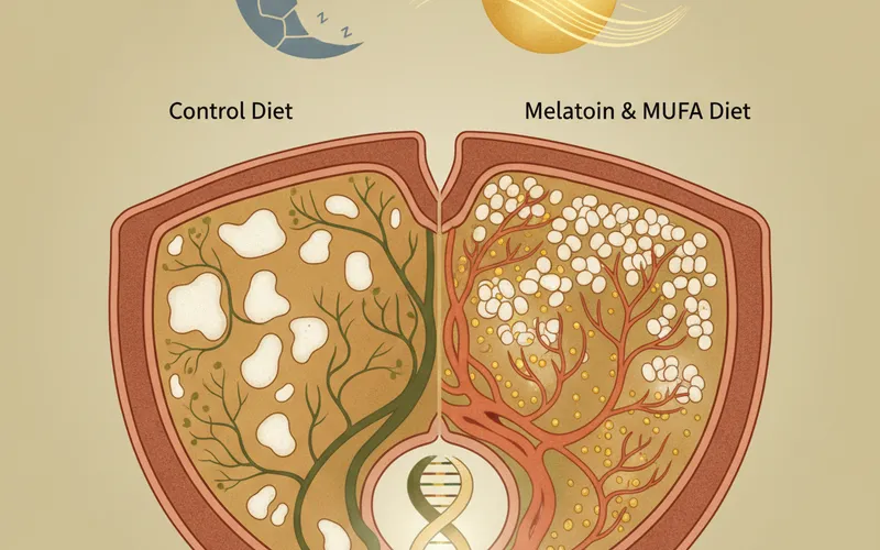 Ernährung, Schlafhormon & Stoffwechsel: Können MUFA und Melatonin helfen?