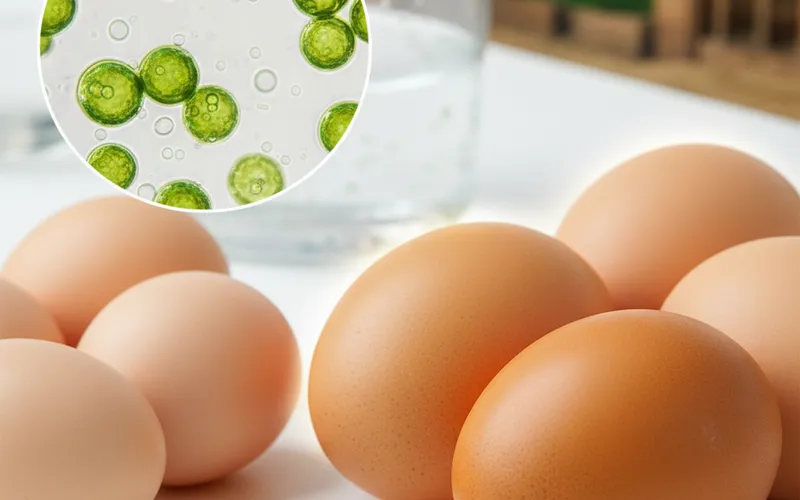 Chlorella vulgaris und Eierproduktion: Was eine neue Studie über Hühnerfutter verrät