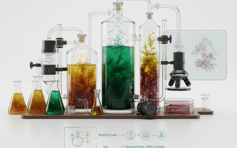 Mikroalgen als Rohstoff der Zukunft: Analyse der Studie zu bioprocessing und bioindustriellen Anwendungen