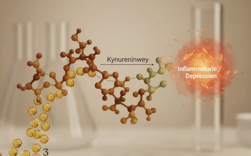Kynureninweg-Metaboliten bei inflammatorischer Depression: Omega-3 als Schlüssel?