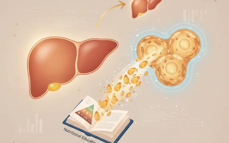 Omega-3 und Ernährungsbildung bei Fettleber: Was zeigt die Studie von Ramadhan und Mustafa?