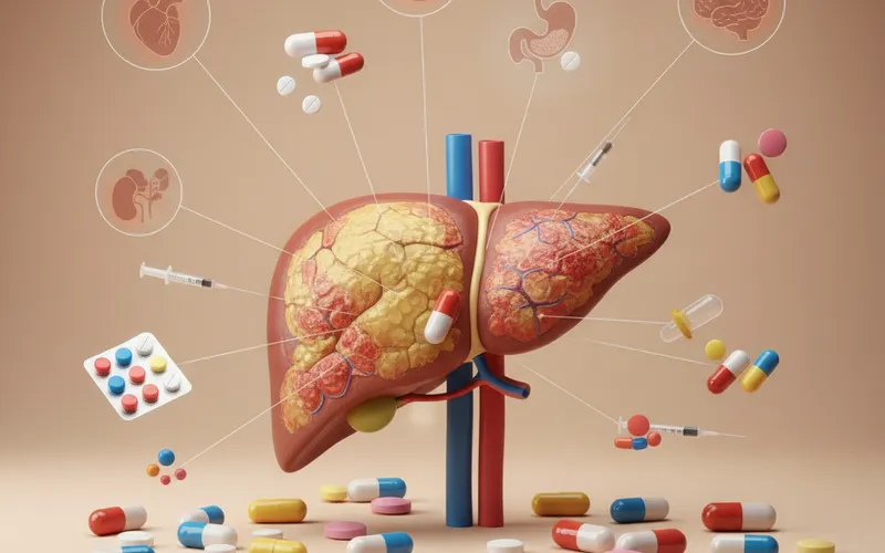 Polypharmacy in Fatty Liver Disease: Prevalence and Side Effects