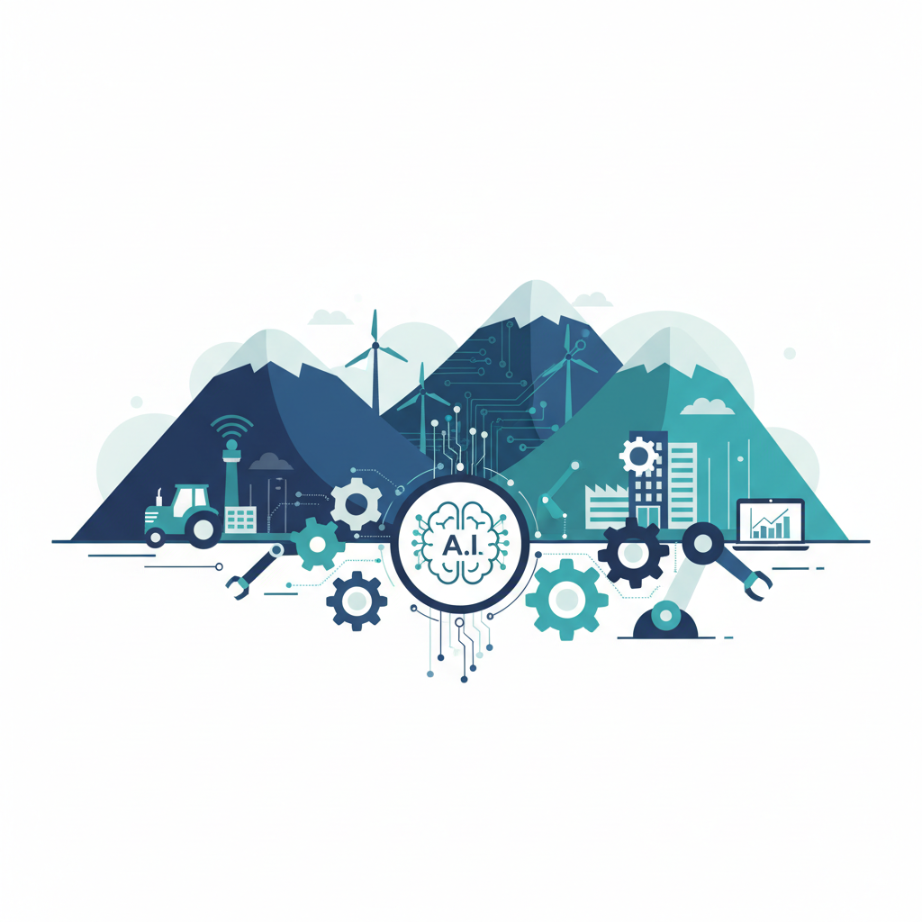 Professional business  showing AI automation in Northwest Arkansas