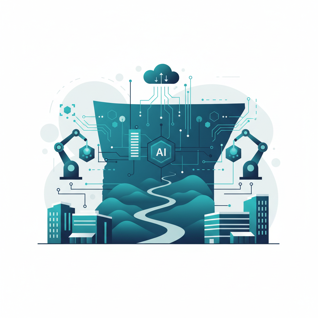 Professional business  showing AI automation in Northwest Arkansas