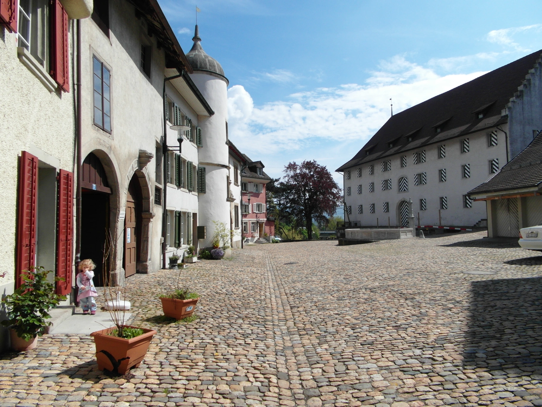 Terrassen mit Altstadtblick