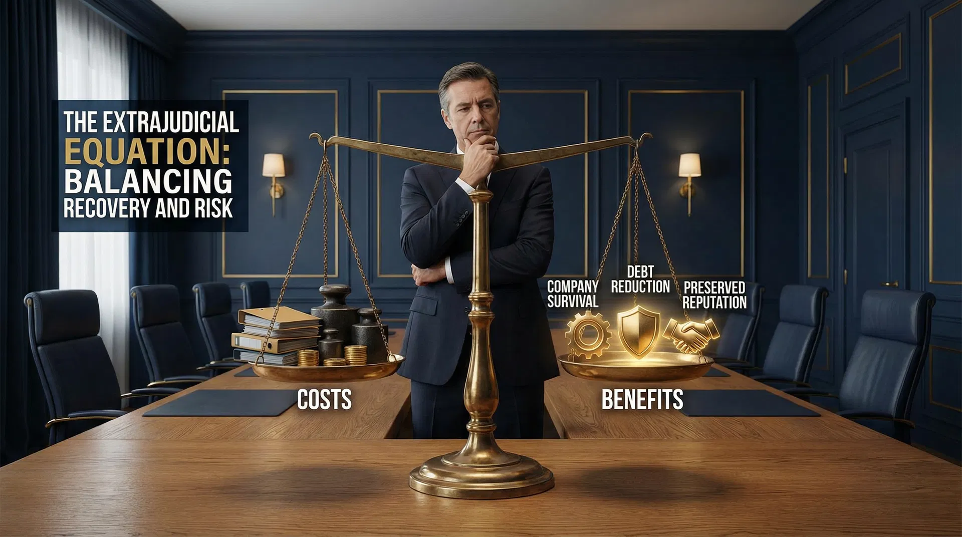 Análise de quando o investimento na recuperação extrajudicial compensa