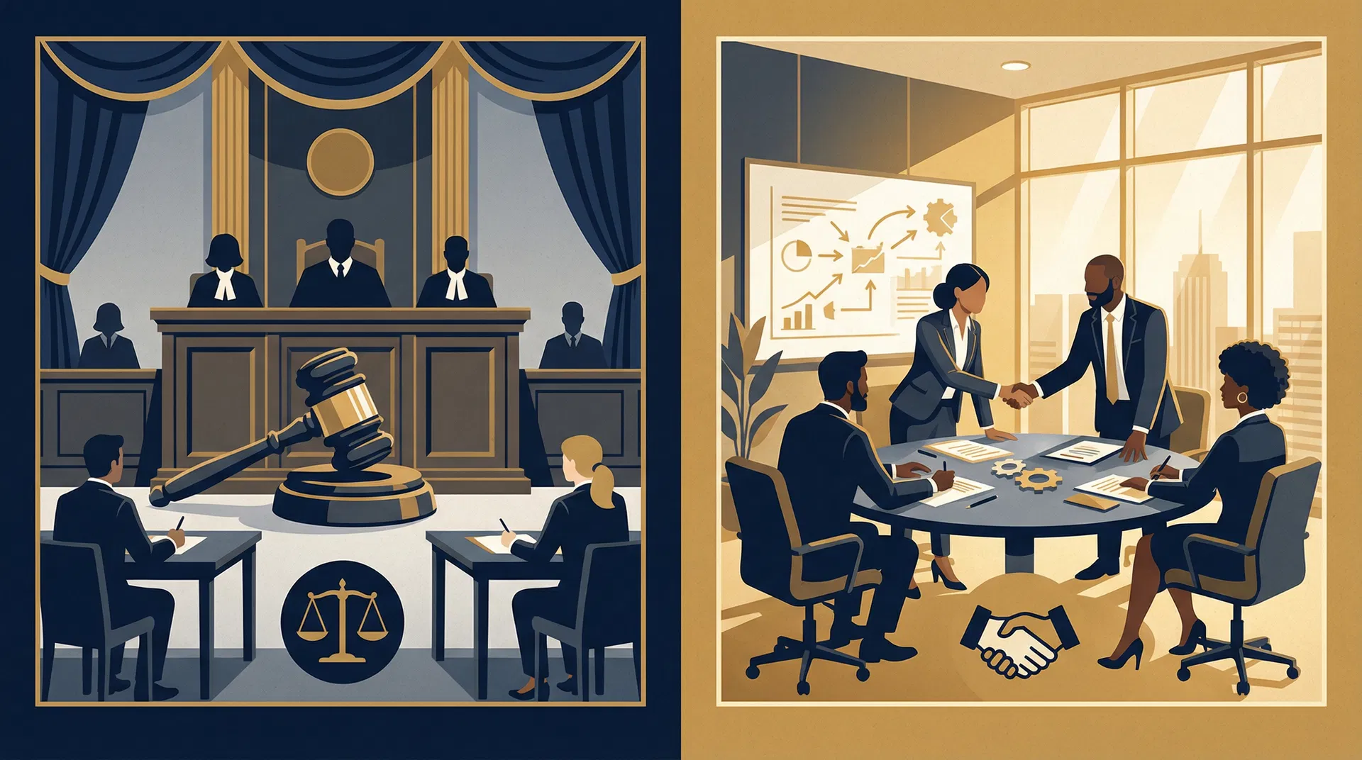 Comparação entre recuperação judicial e extrajudicial