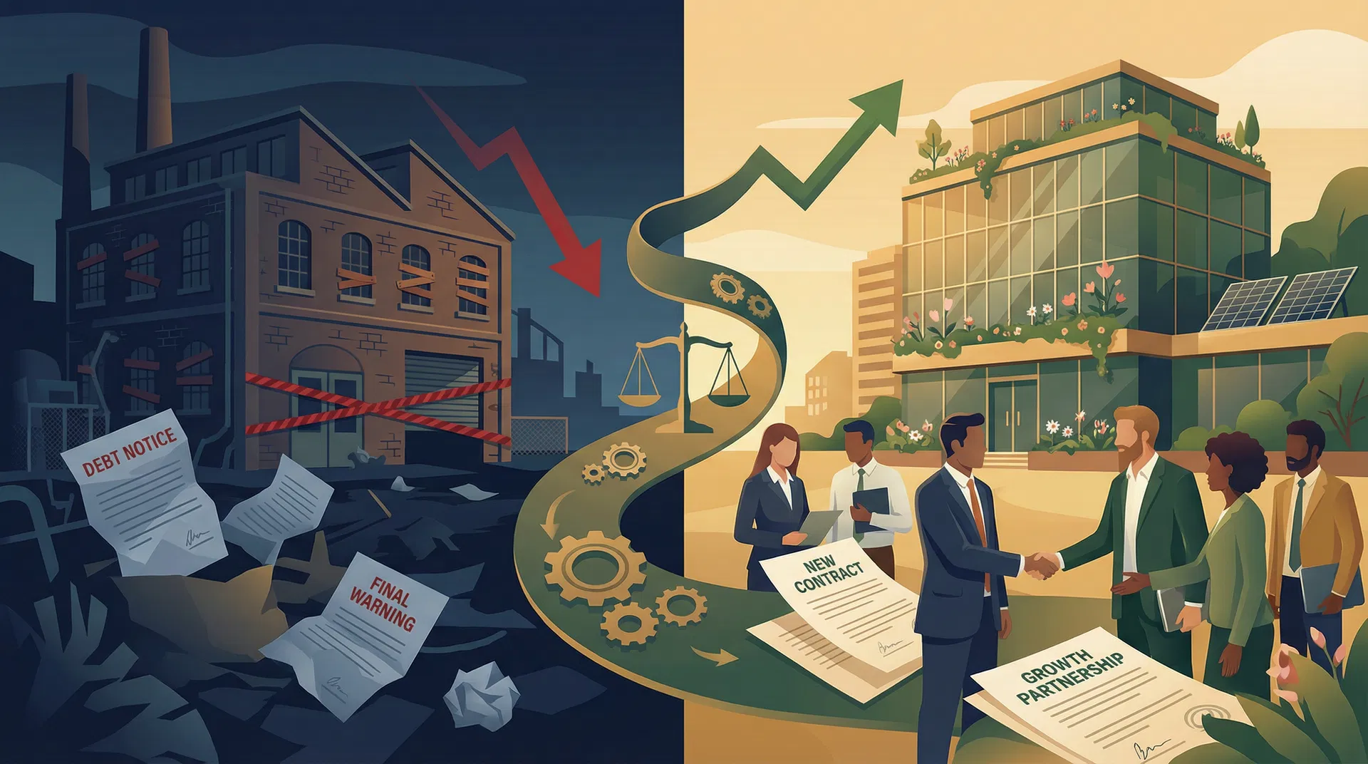 Efeitos práticos da recuperação judicial: transição de crise para reestruturação empresarial