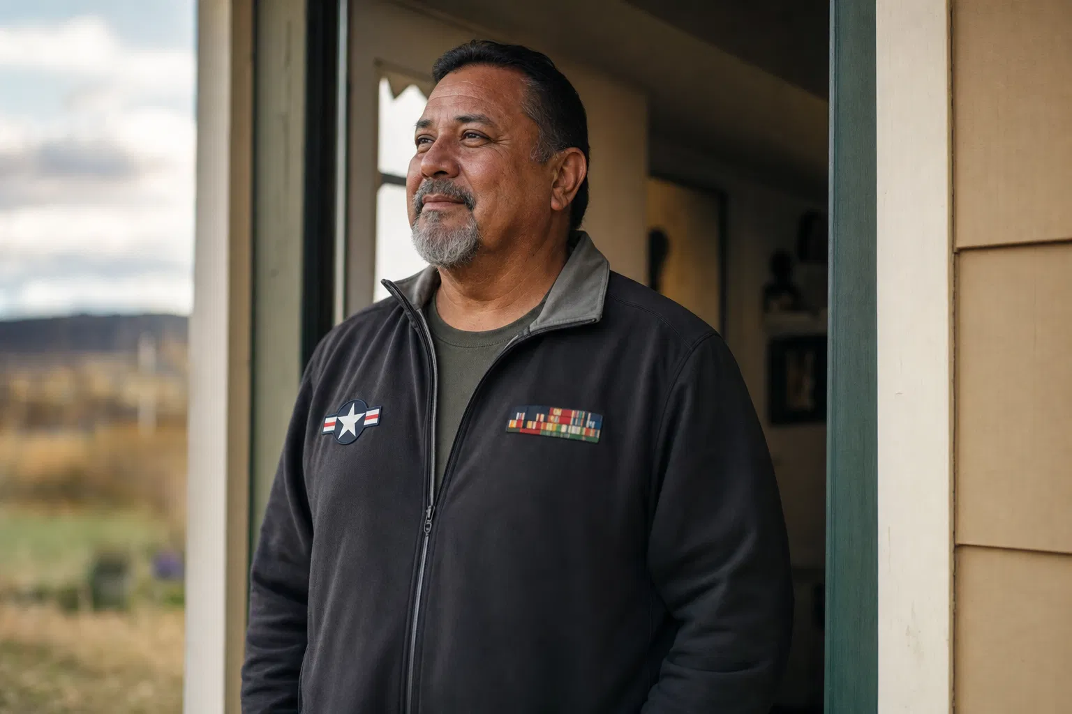 Veteran at home