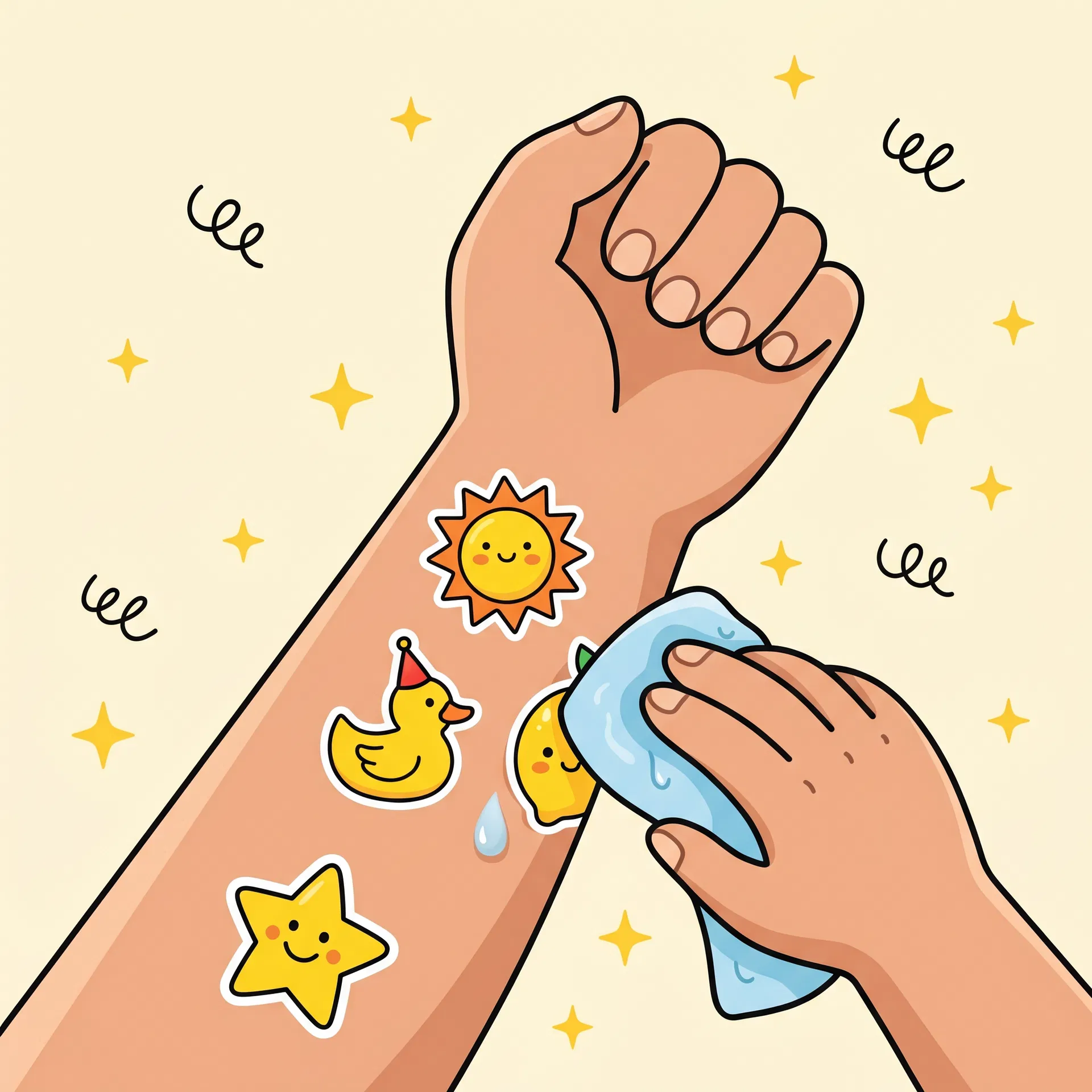 Custom Temporary Tattoos