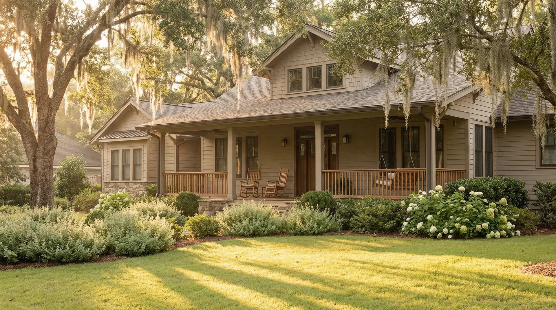 A beautiful Southern home — the comfort of familiar surroundings