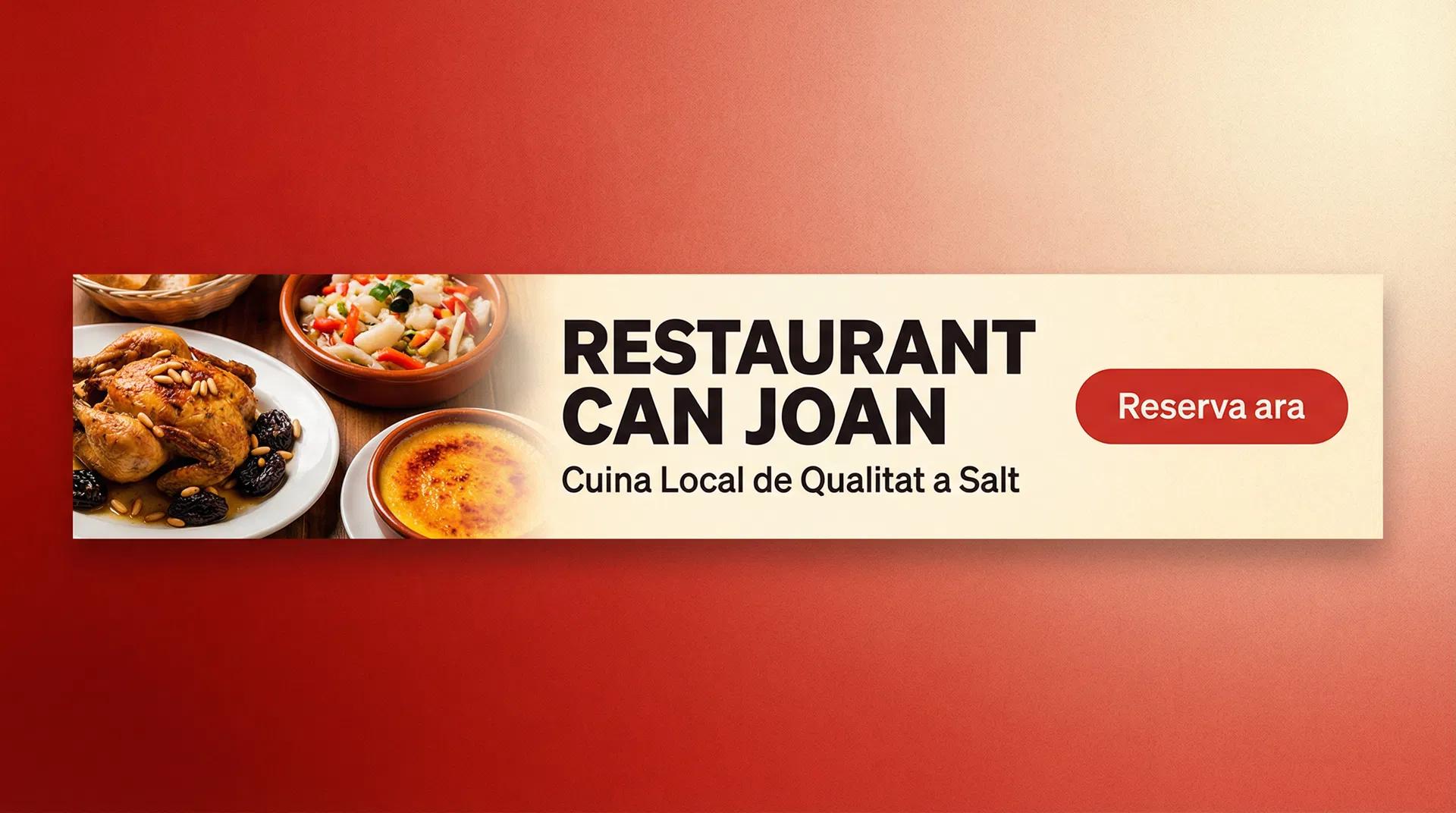 Publicitat: Restaurant Can Joan - Cuina Local