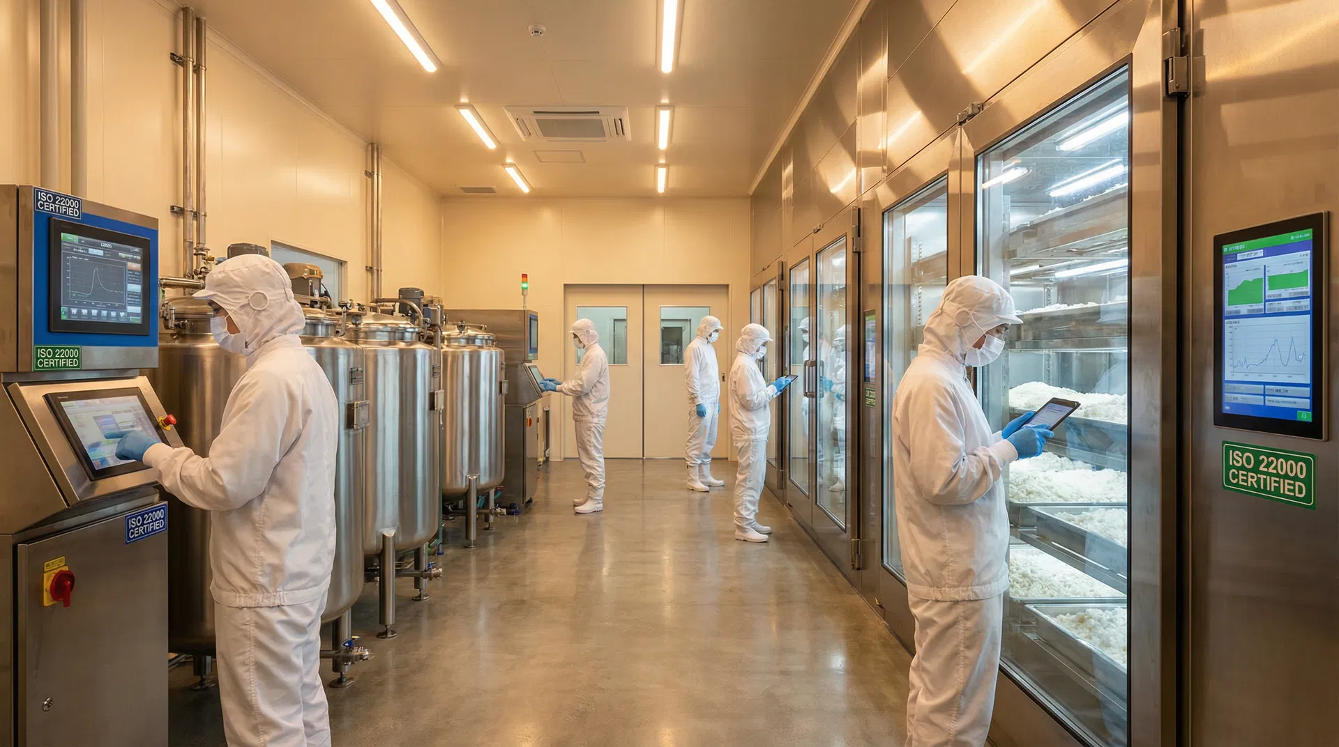 10,000 級無塵室等級製麴室