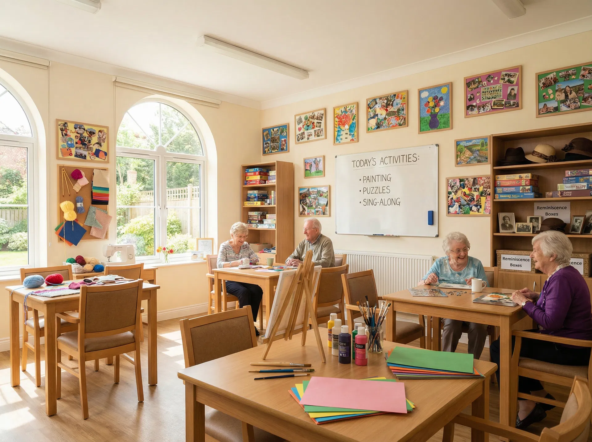 Bright Activities Room