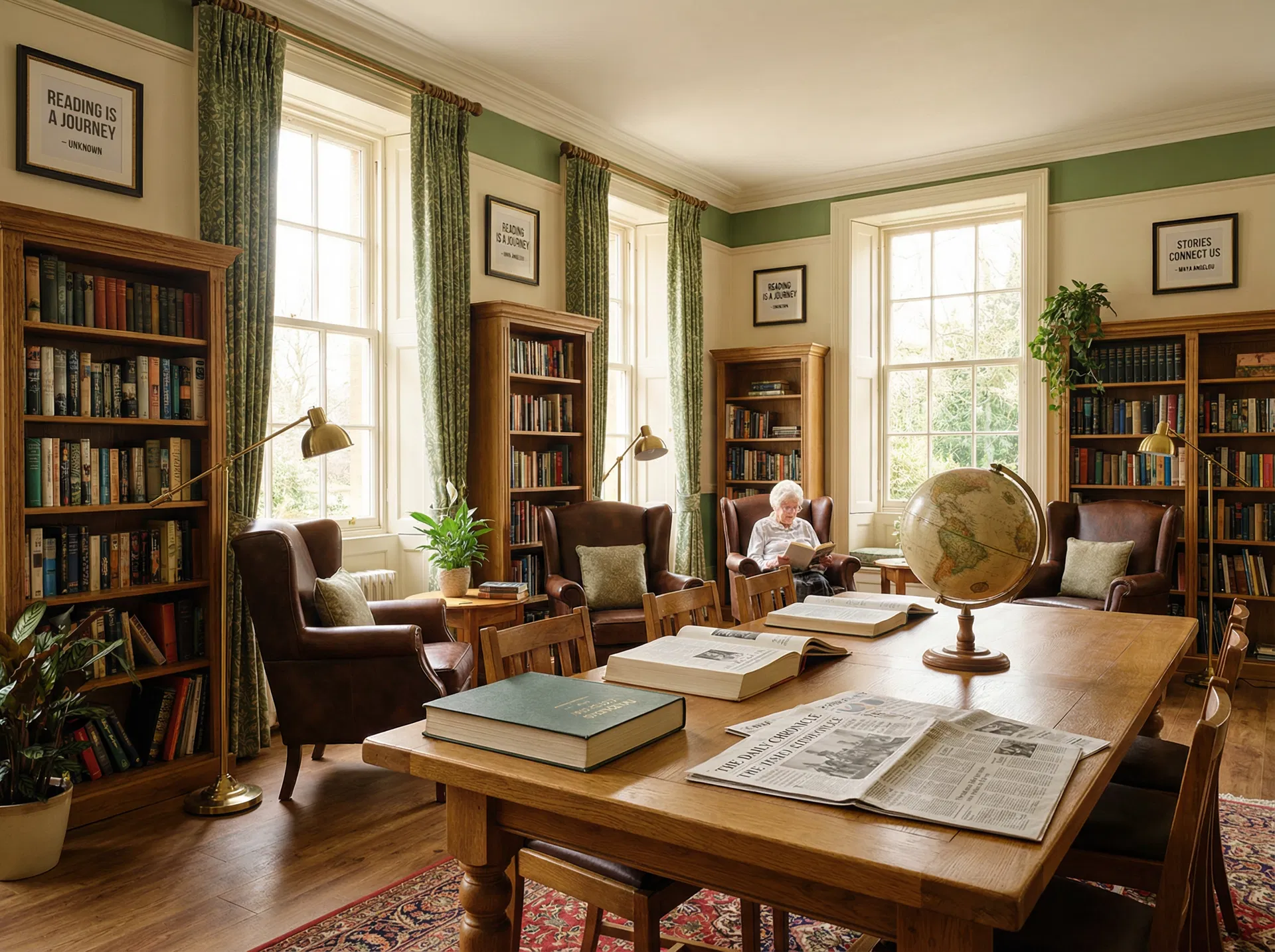 Reading Library Corner