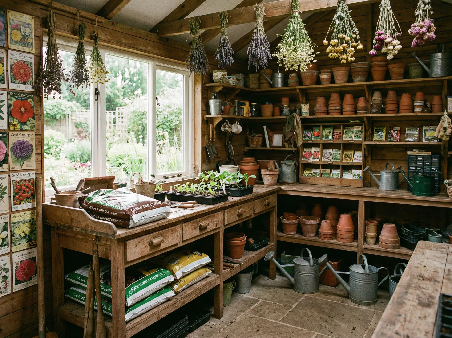 Indoor Potting Shed