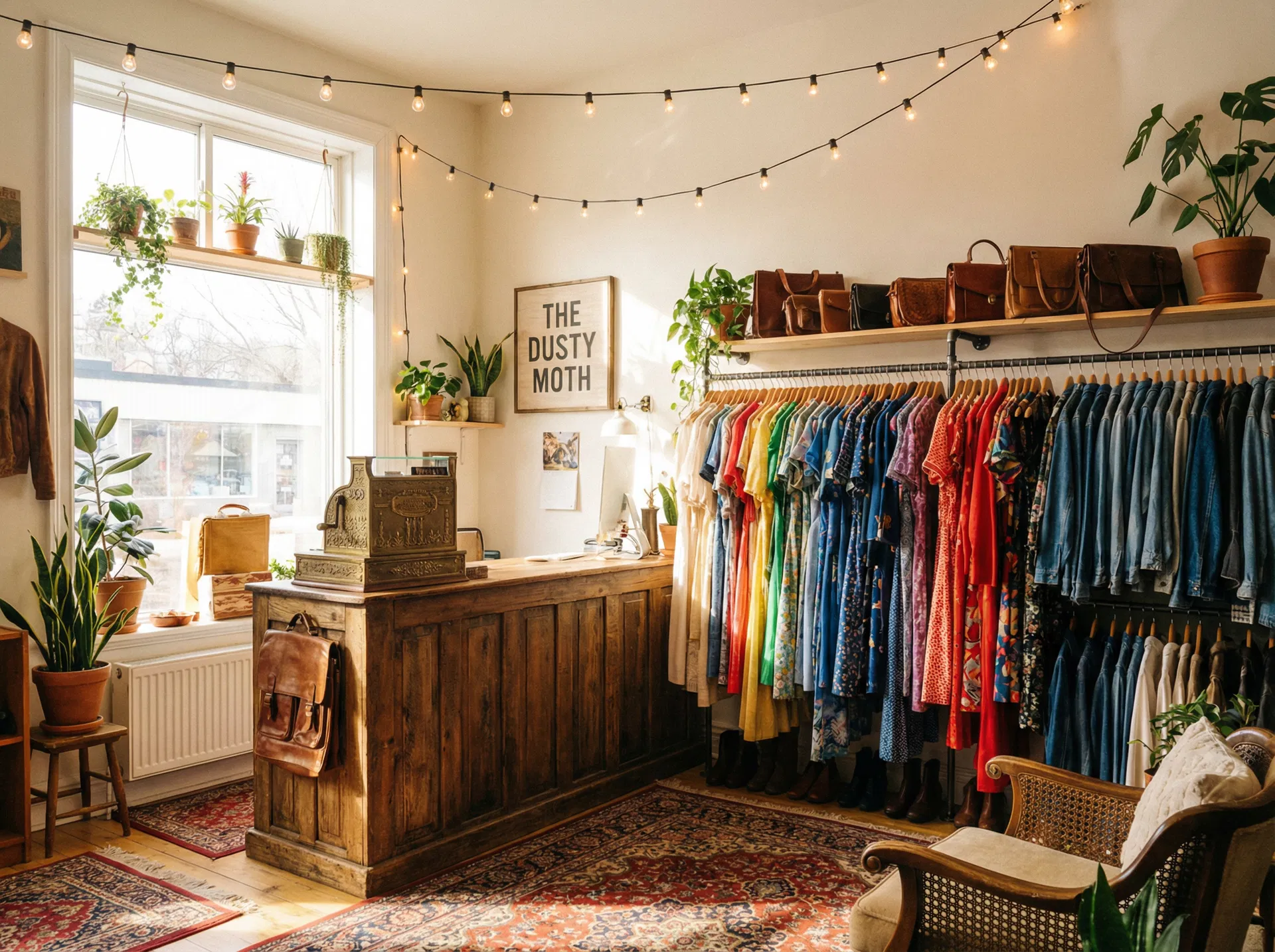 Vintage store interior