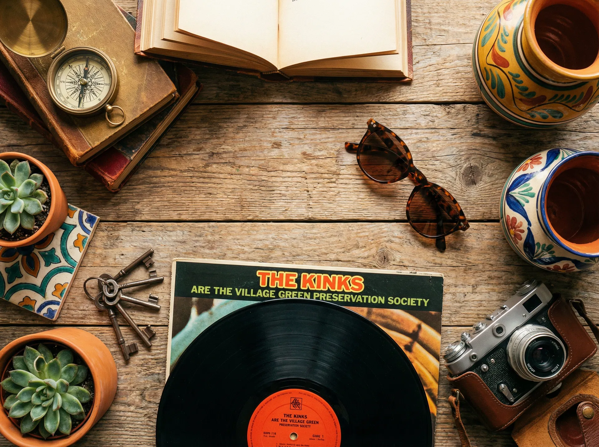 Flea market treasures