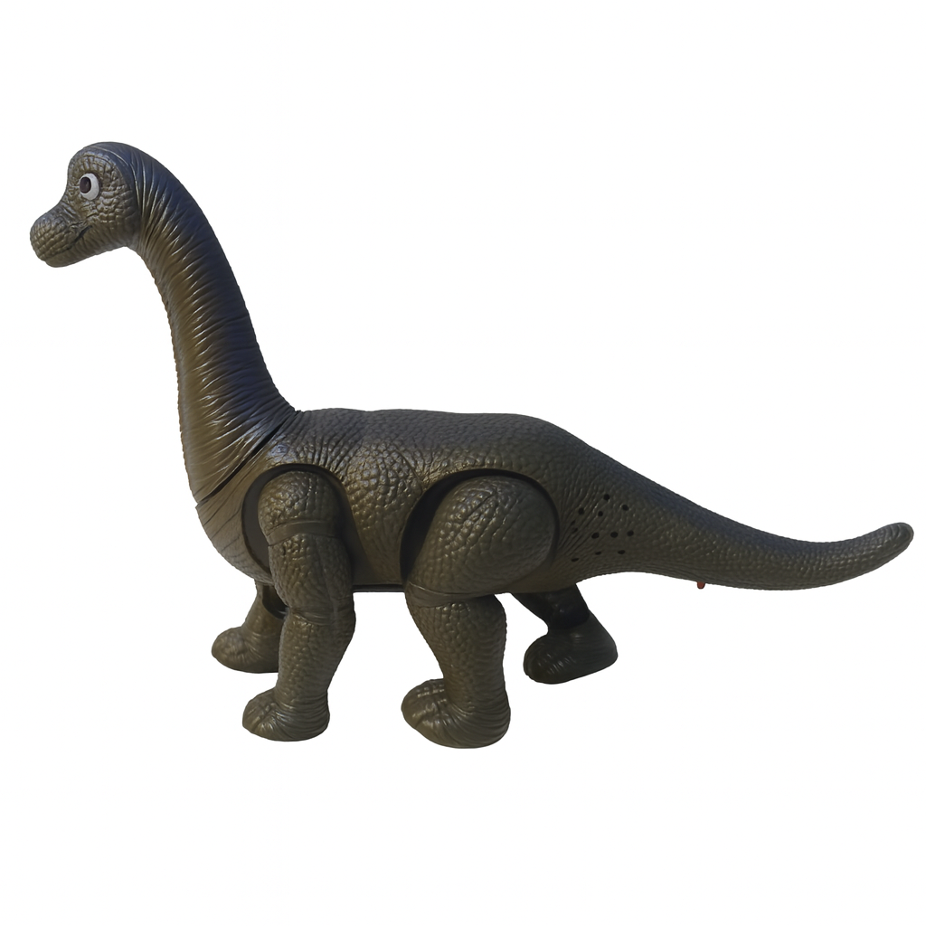 Dinossauro Infantil Brontossauro Articulado com Som e Movimento - Foto 2