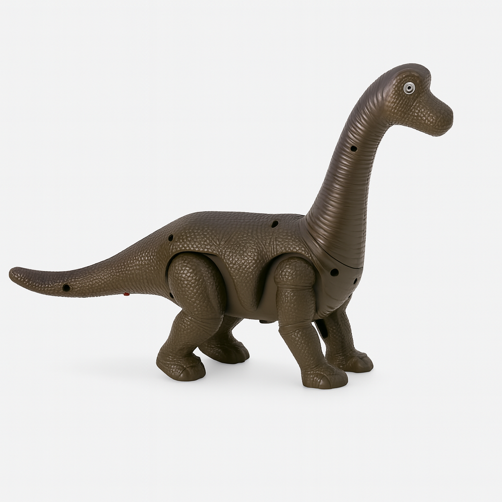 Dinossauro Infantil Brontossauro Articulado com Som e Movimento - Foto 3