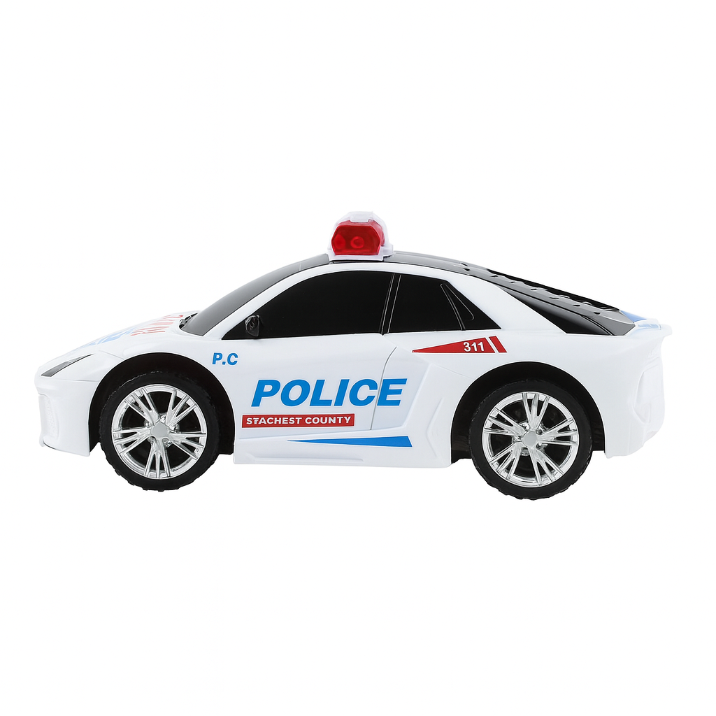 Carrinho de Polícia Infantil Super Carro com Luz – Estilo Esportivo - Foto 3