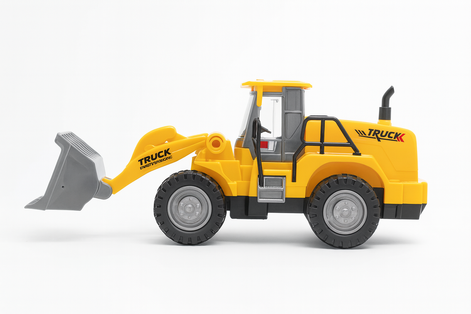 Trator Escavadeira Brinquedo Bulldozer Truck com Pá Articulada – Infantil - Foto 3