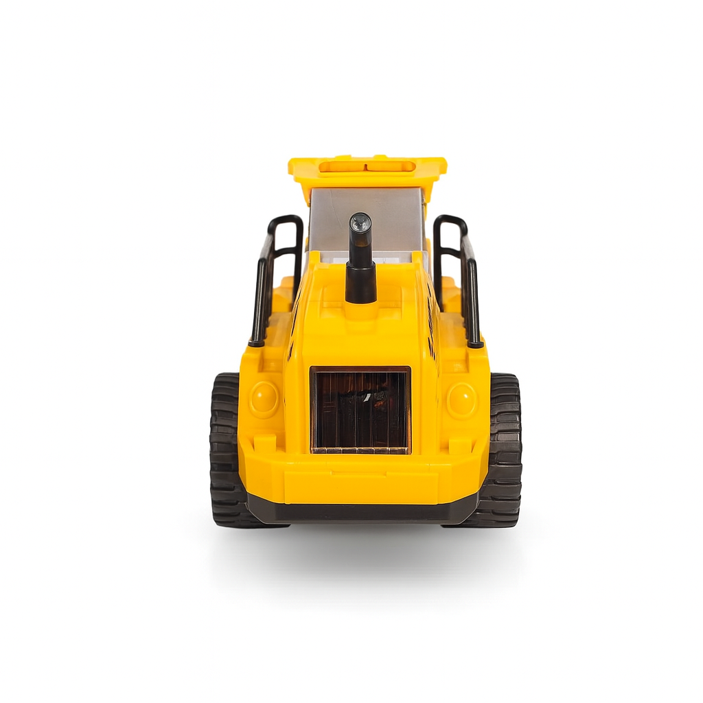 Trator Escavadeira Brinquedo Bulldozer Truck com Pá Articulada – Infantil - Foto 4