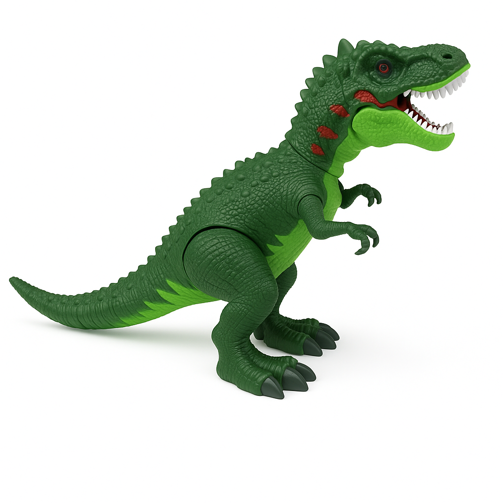 Dinossauro T-Rex Interativo que Solta Fumaça com Luz e Som – Brinquedo Infantil - Foto 2