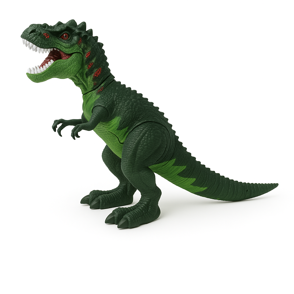 Dinossauro T-Rex Interativo que Solta Fumaça com Luz e Som – Brinquedo Infantil - Foto 3