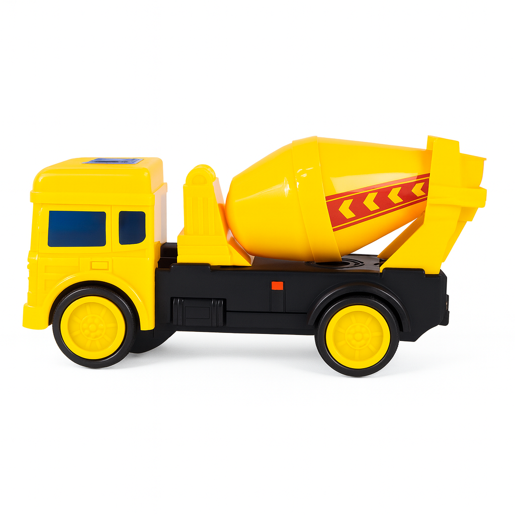 Caminhão Betoneira Infantil de Brinquedo com Tambor Giratório – Construção - Foto 2