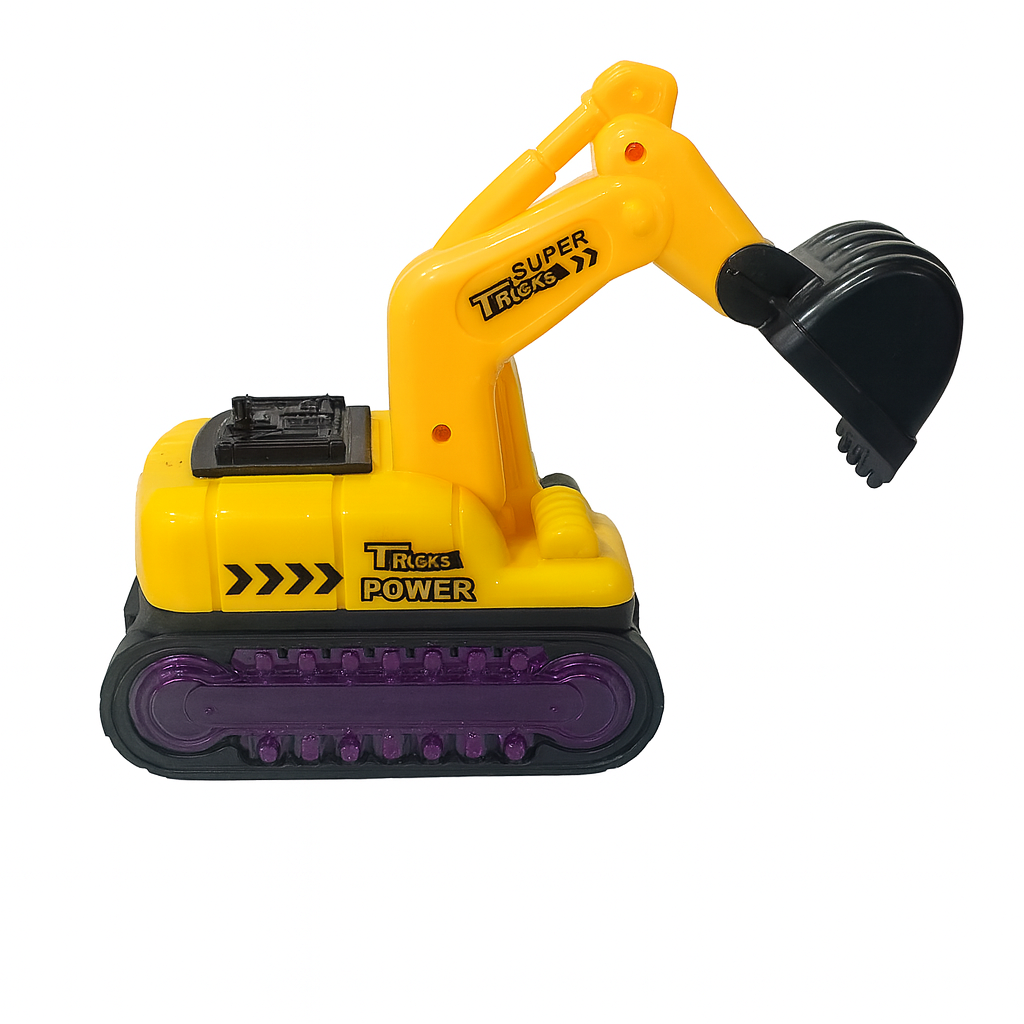 Escavadeira Elétrica Infantil com Luz e Música – Caminhão de Construção - Foto 2